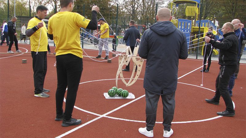 У Вінниці організували спортивне свято для мешканців мікрорайону олієжиркомбінату (ФОТО)
