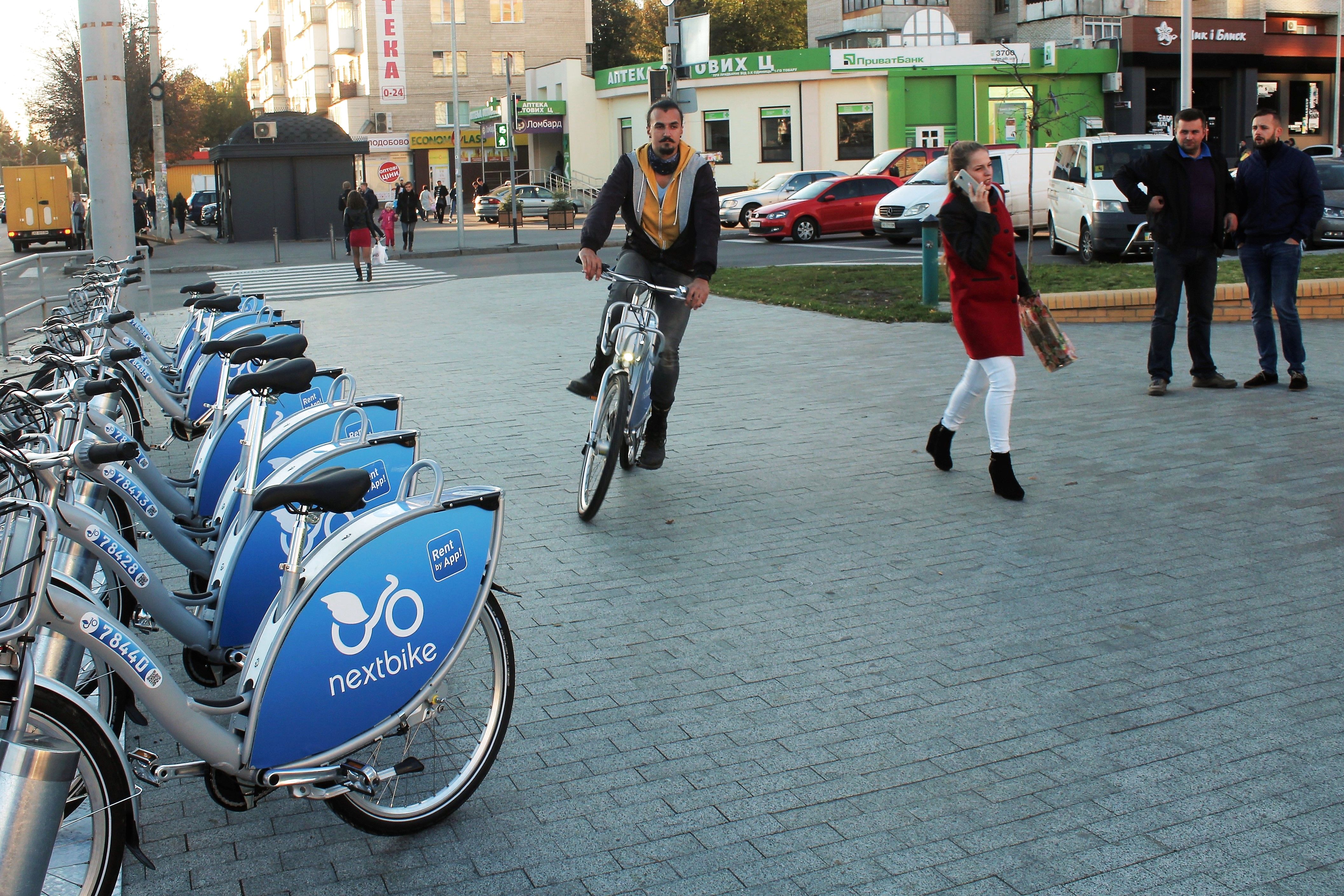 В 2023 році у Вінниці буде 45 велостанцій Некстбайк