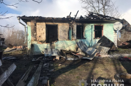 На Вінничичні затримали чоловіка, який спалив будинок власної родини