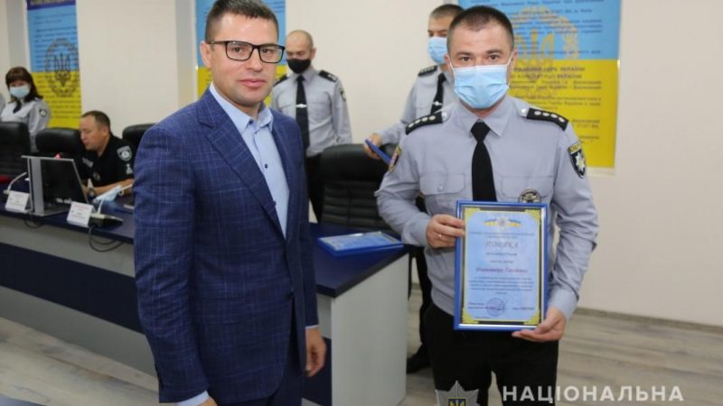 Кращі поліцейські Вінниці отримали свої нагороди