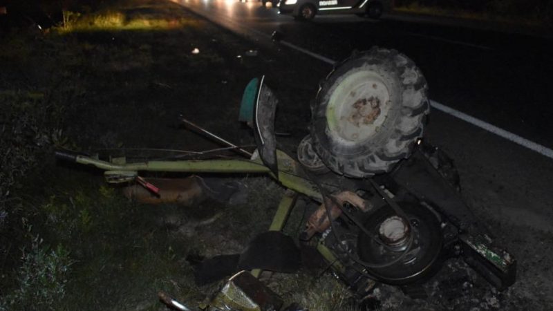 В Гайсинському районі внаслідок аварії від отриманих ушкоджень у лікарні померла вагітна пасажирка мотоблока