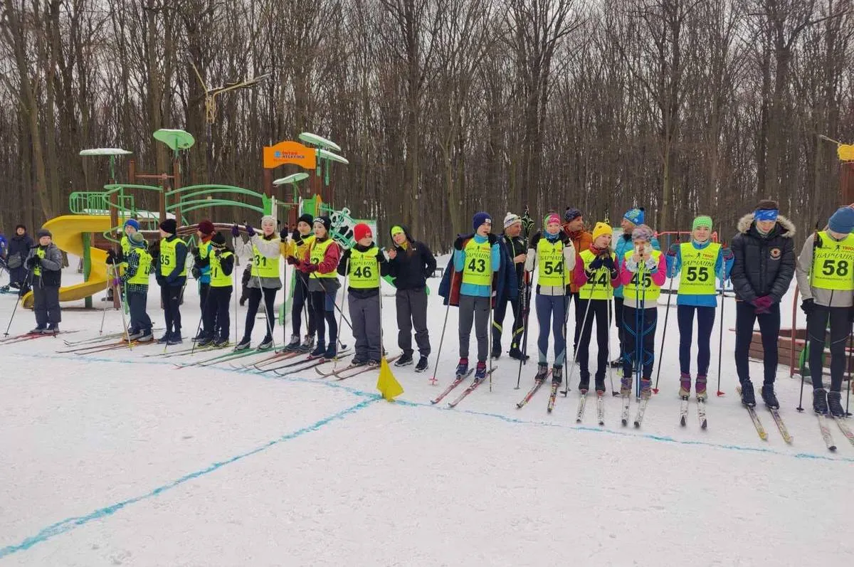 У Вінницькій міській територіальній громаді провели чемпіонат міста з лижних перегонів