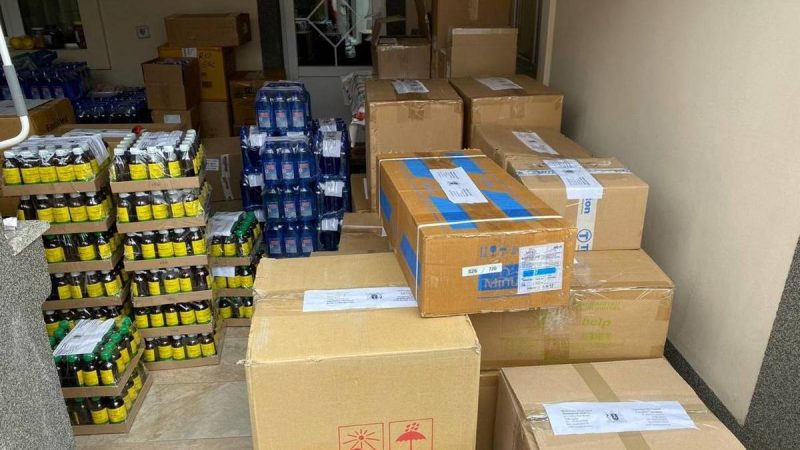 До Вінниці прибула тонна медикаментів з румунського міста Сучави