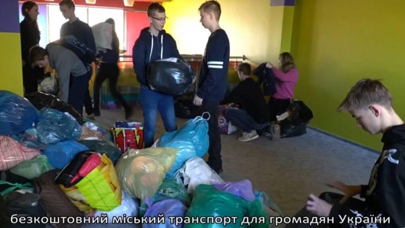 Польське місто-побратим Вінниці Кельце організувало збір гуманітарної допомоги та грошей для України