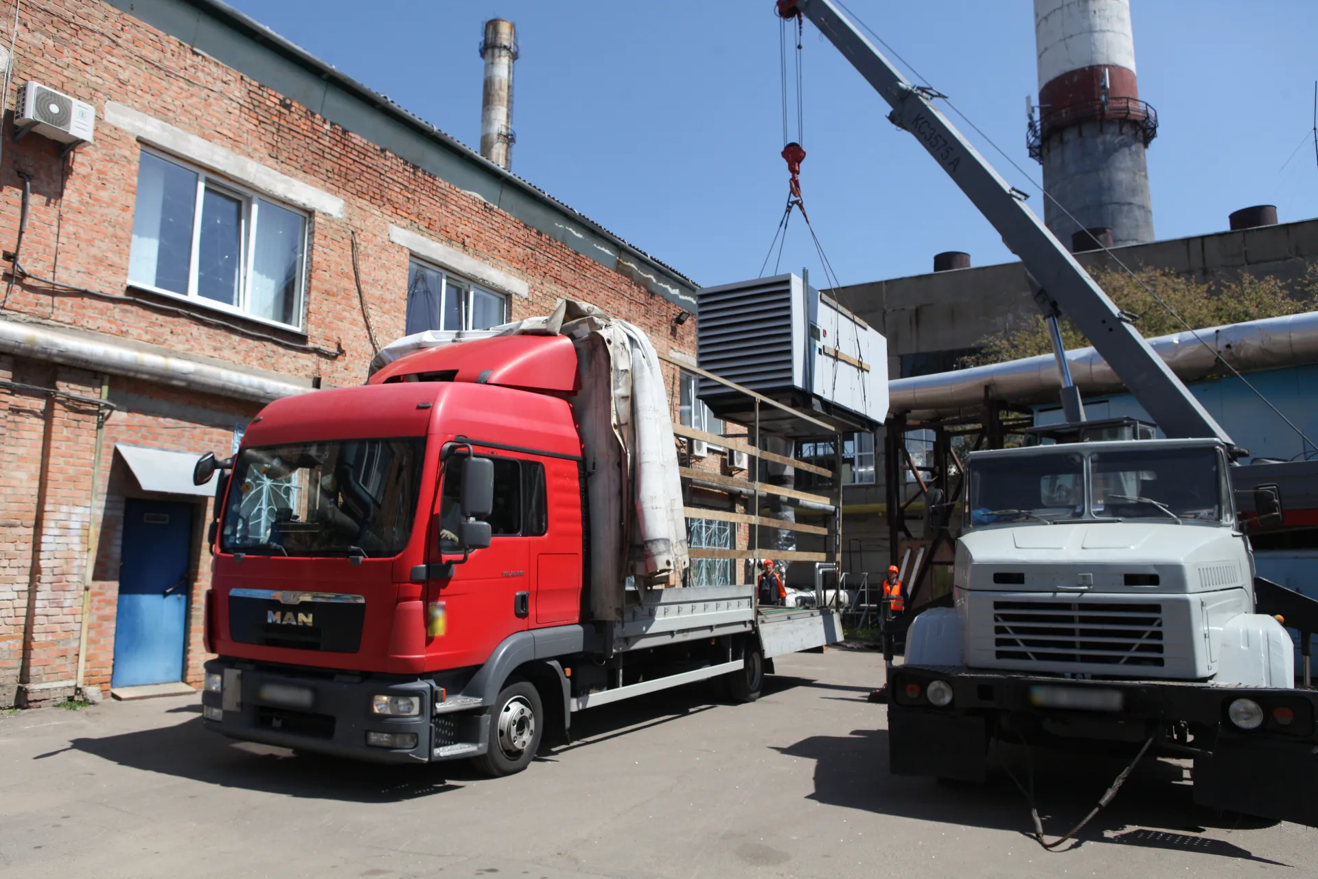У Вінницю з Чехії передали потужний генератор для потреб критичної інфраструктури  За інформацією Вінницької міської ради