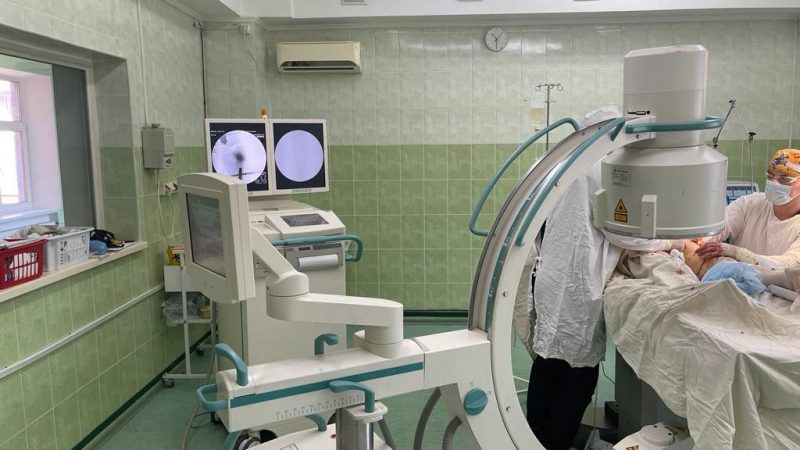Чотири громади з Баварії передали Вінниці рентгенівський мобільний апарат, який вже працює в одній з лікарень міста ВМР