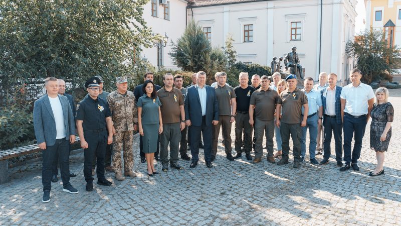 У Вінниці вшанували пам’ять захисників України За інформацією ВМР
