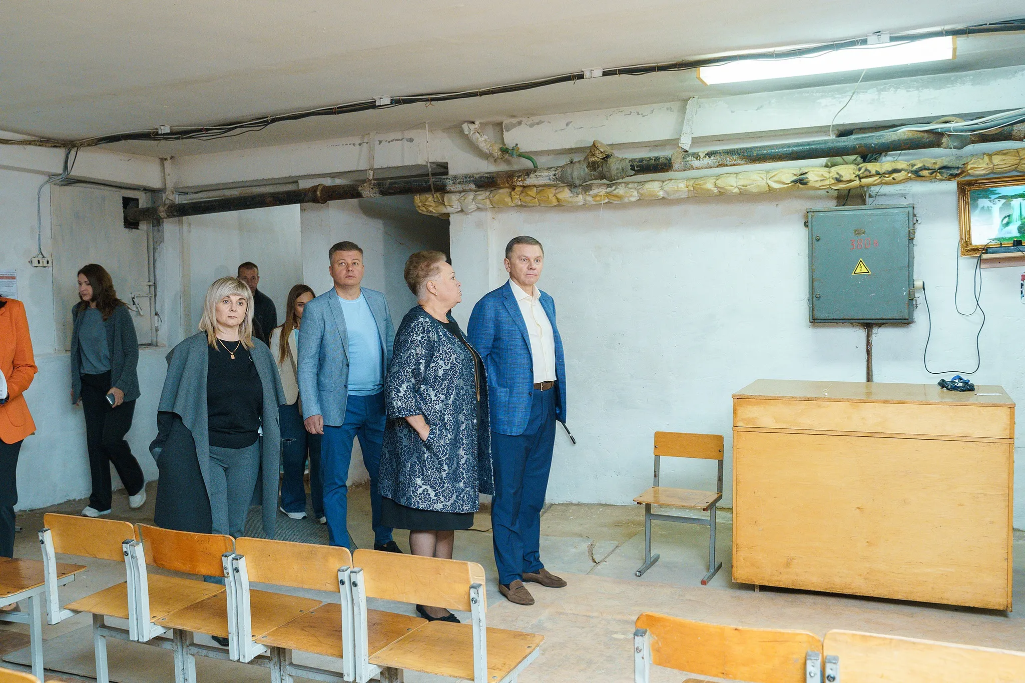 Сергій Моргунов доручив пришвидшити дооснащення шкільних укриттів Вінниці