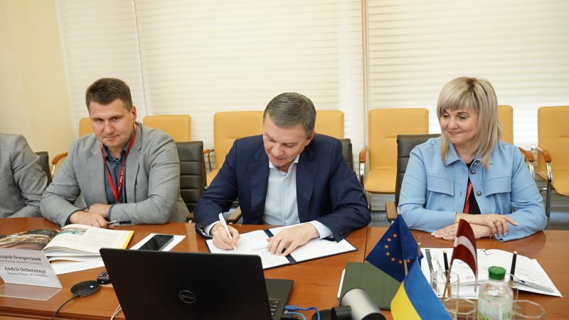 Сергій Моргунов – Вінниця підписала угоду про співдружність з латвійським містом Вентспілс