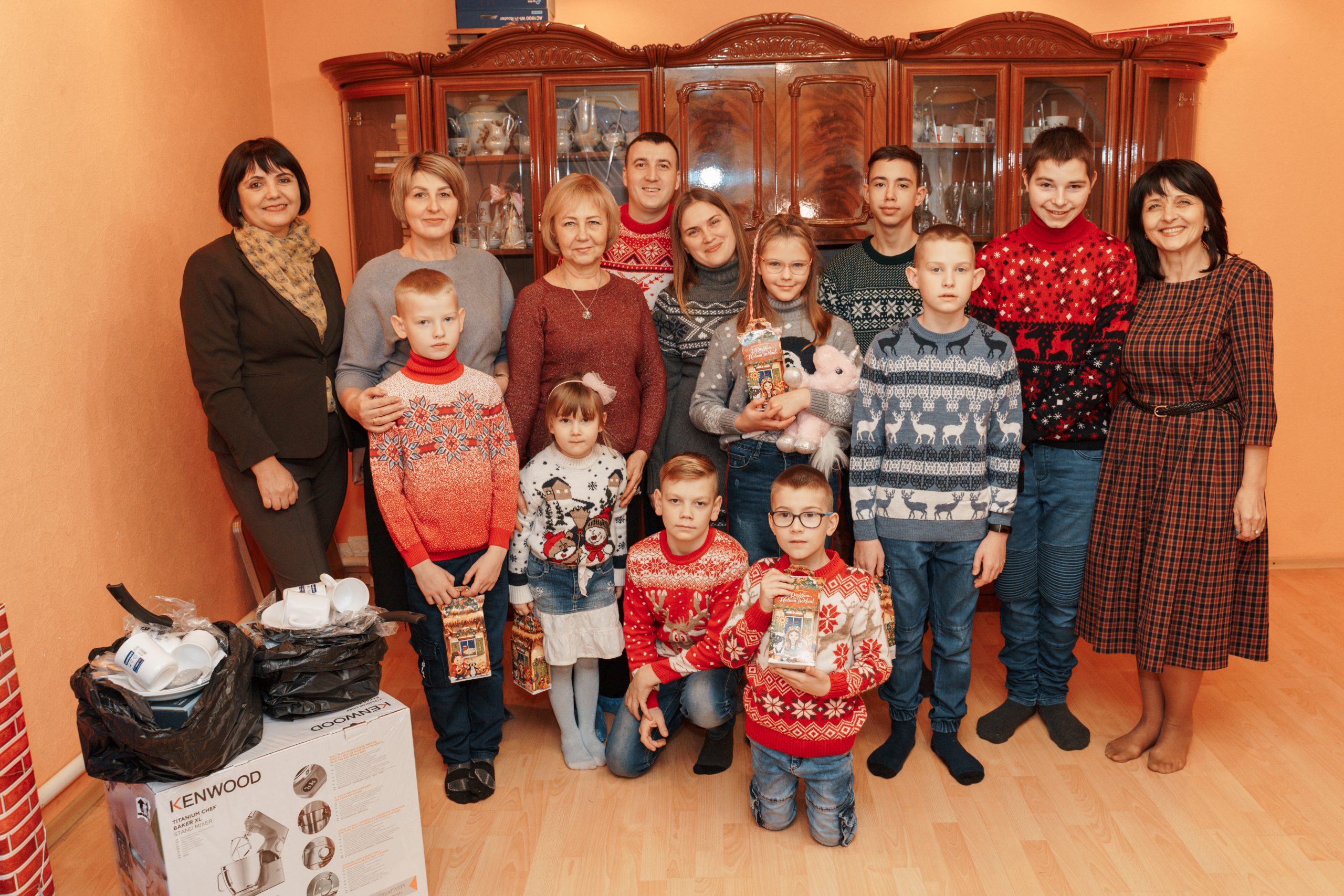 У Вінниці привітали діток, які проживають у дитячому будинку сімейного типу