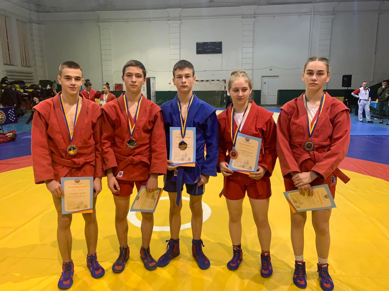Вісім медалей: вінницькі спортсмени привезли нагороди із чемпіонатів України з боротьби самбо