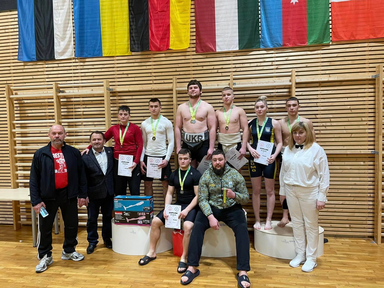 Вінничани вкотре вибороли «золото» міжнародного турніру з сумо