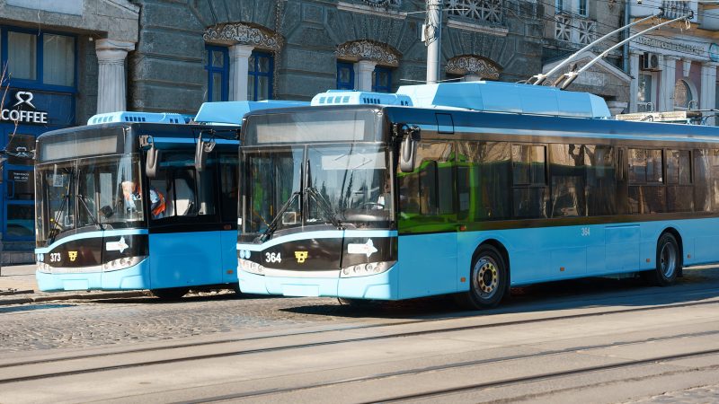Ще 9 тролейбусів Solaris з низькою підлогою вийшли на маршрути у Вінниці