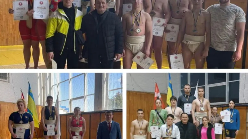 Вінницькі спортсмени  успішно виступили на чемпіонаті України з сумо: результати