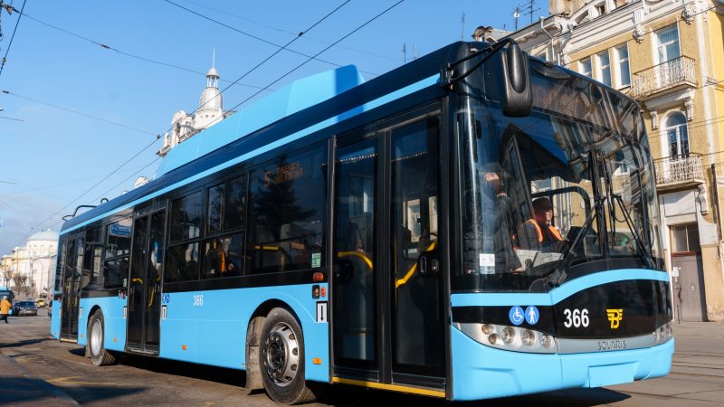 У Вінниці вийшли на маршрути десять тролейбусів Solaris: деталі