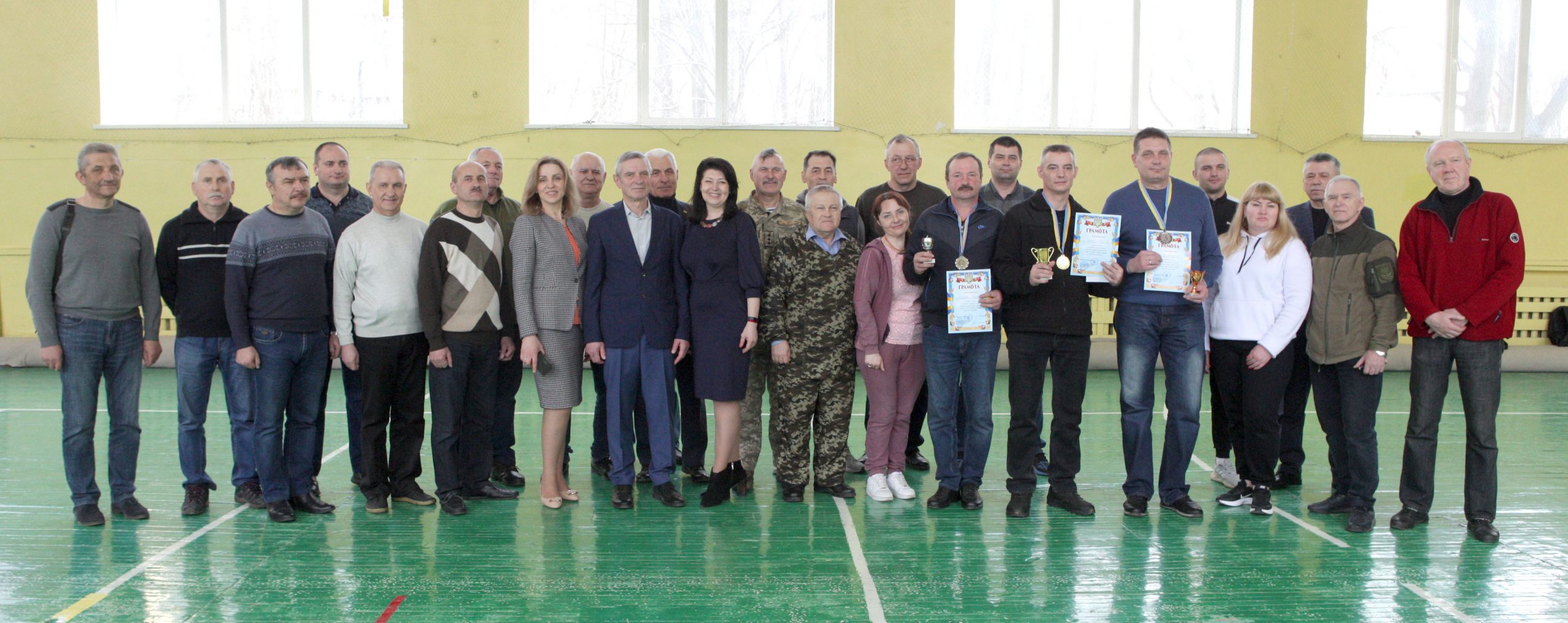 Вперше у Вінниці провели змагання «Влучний стрілець» серед вчителів предмету «Захисту України» місцевих шкіл