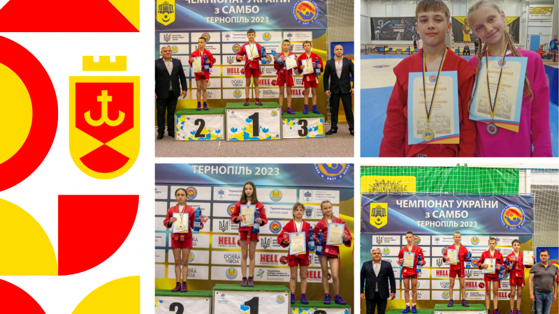 Юні вінничани здобули нагороди на чемпіонаті України з боротьби самбо