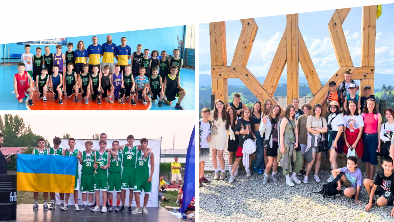 Вінницька спеціалізована дитячо-юнацька спортивна школа олімпійського резерву з баскетболу запрошує дітей на безкоштовні заняття