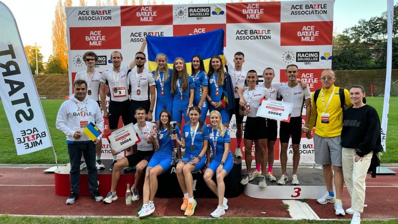 Вінницькі спортсмени у складі української команди здобули перемогу на змаганнях з легкої атлетики у Бельгії