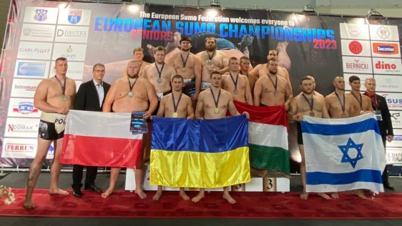 Вінничани здобули чергові нагороди на чемпіонаті Європи з сумо