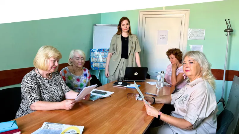 У Вінницькому терцентрі запрацював факультет англійської мови для людей 60+