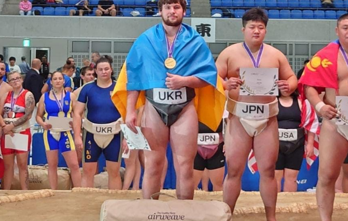 Вінничанин здобув титул чемпіона світу з сумо у 2023 році