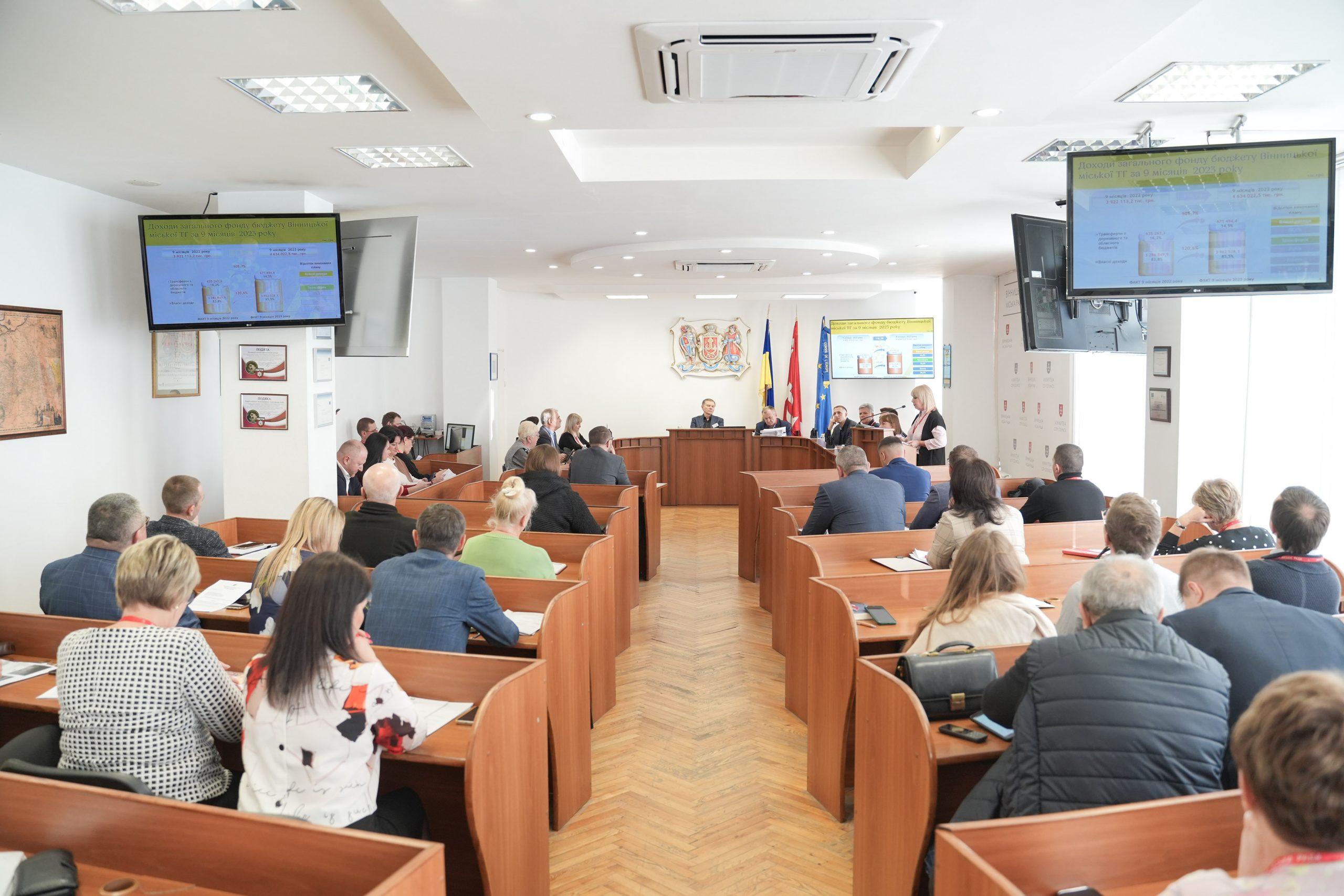 У Вінниці прозвітували про виконання бюджету Вінницької міської територіальної громади за 9 місяців 2023 року
