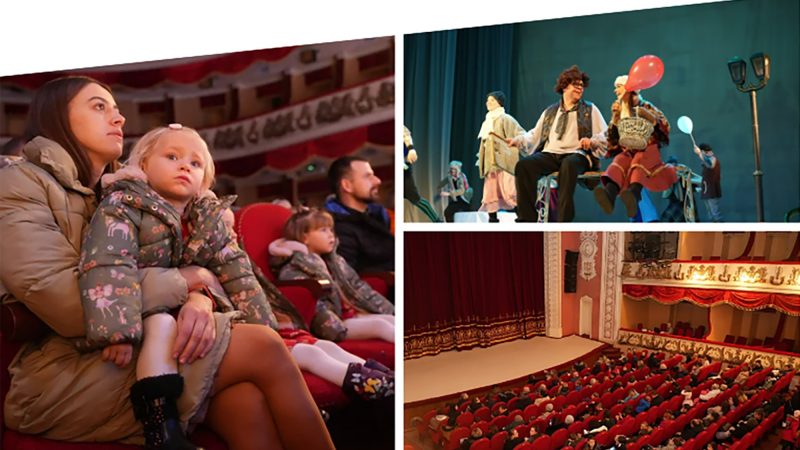 У Вінниці організували мюзикл «Снігова королева» для 300 дітей з вразливих категорій