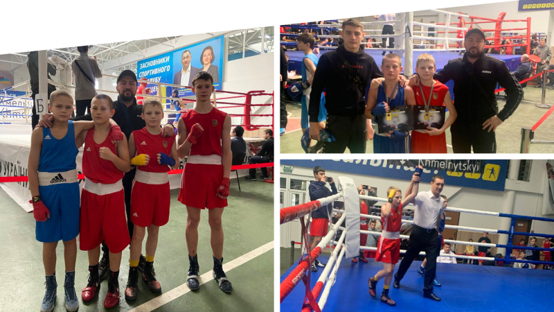Вінницькі боксери тріумфували на турнірі у Хмельницькому