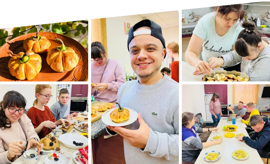 «Готуємо разом»: кулінарні майстеркласи  проводять для людей з інвалідністю у Вінницькому центрі реабілітації «Гармонія»
