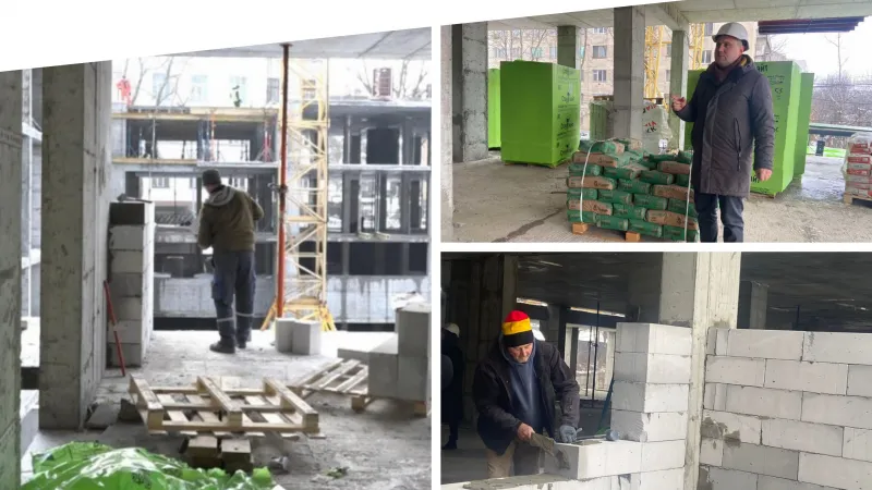 У Вінниці триває будівництво багатоповерхівки у межах програми “Муніципальне житло”