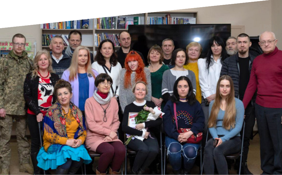 У вінницькій книгозбірні відбувся творчий вечір поетеси Ірини Берези та фотомитця Вадима Козловського