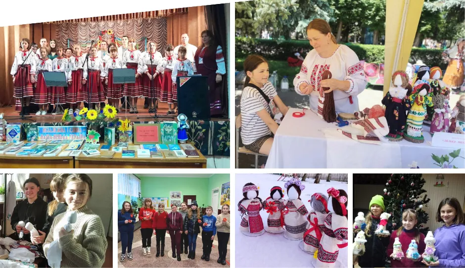 Як Людмила Мельничук з Великих Крушлинців навчає дітей українських звичаїв та традицій