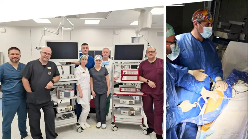 У Вінницькій міській клінічній лікарні швидкої медичної допомоги функціонує новий артроскоп