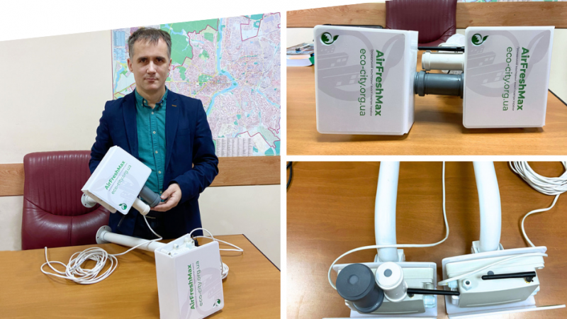 Вінниця отримала два комплекти дослідного обладнання для екомоніторингу повітря від міжнародних партнерів