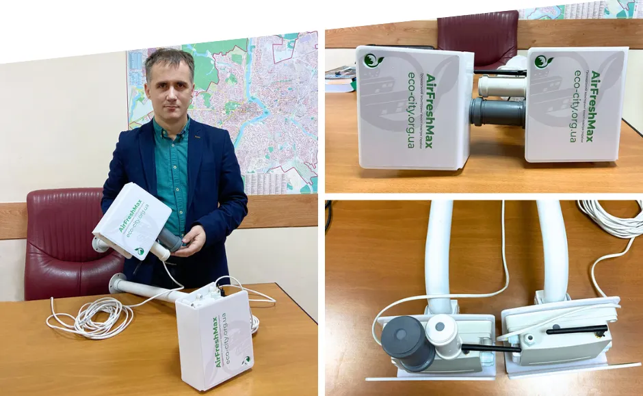 Вінниця отримала два комплекти дослідного обладнання для екомоніторингу повітря від міжнародних партнерів