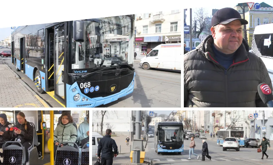 Два нові тролейбуси «VinLine» виїхали на маршрути Вінниці
