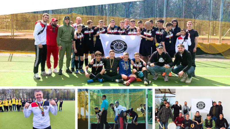 Вінницька команда здобула срібло на чемпіонаті України з хокею на траві серед юніорів