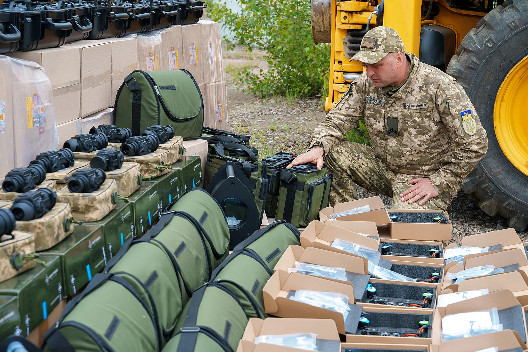 Допомога військовим з Вінниччини в одну з бойових бригад: подробиці Підсилення фронту