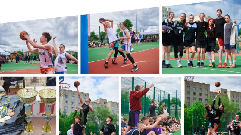 У Вінниці відбувся відкритий міський турнір з баскетболу з нагоди Дня Європи