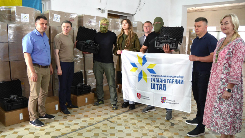 Міжрегіональний координаційний гуманітарний штаб передав спецпризначенцям «Кракена» мавіки 3-T