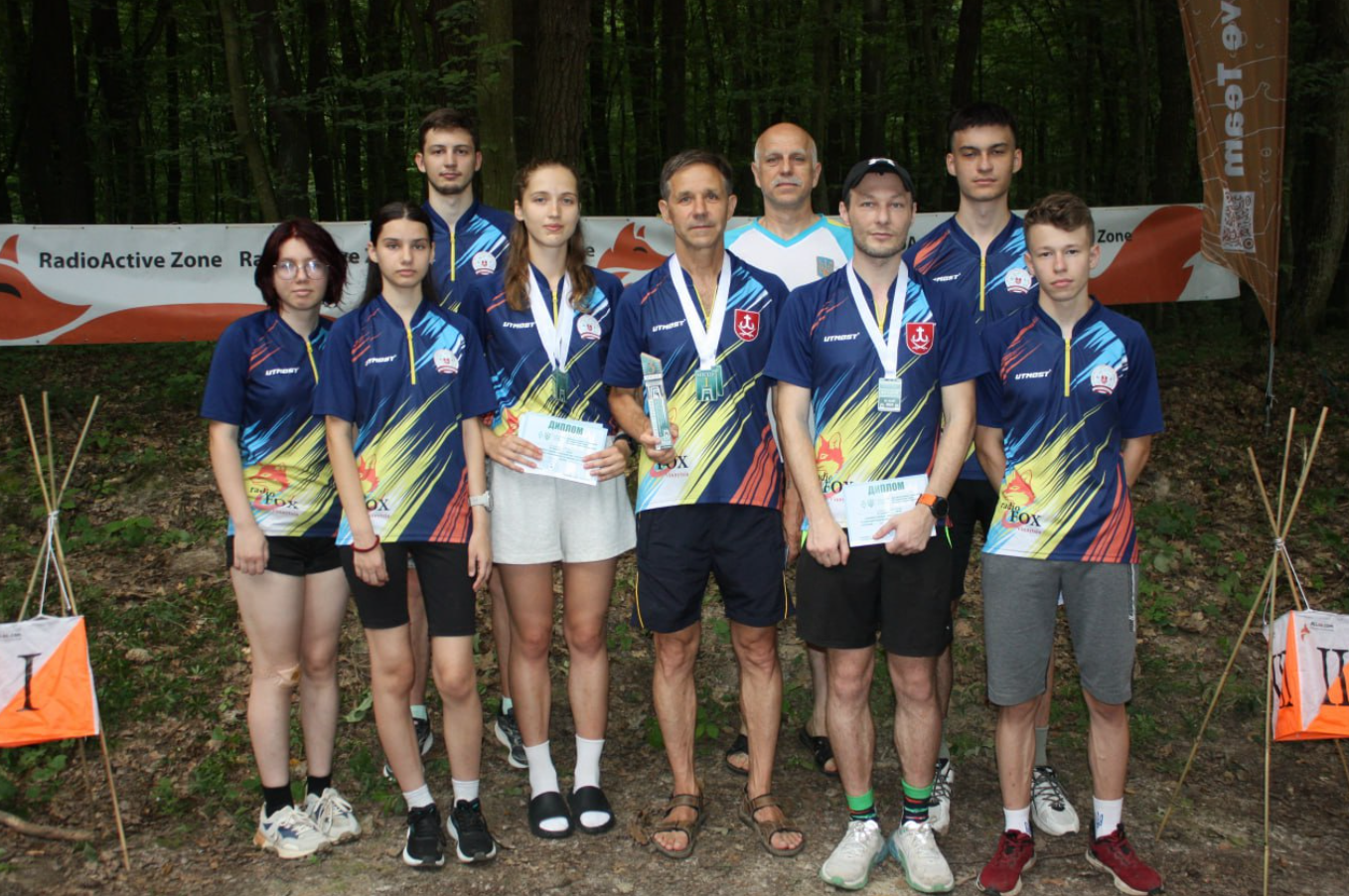 Вінницькі спортсмени здобули дві золоті, дві срібну та три бронзові медалі на чемпіонаті України зі спортивної радіопеленгації