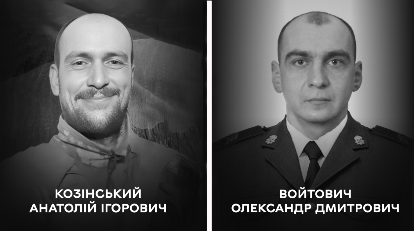 Вінницька громада проводжає у вічність двох полеглих Захисників – Анатолієм Козінським та Олександром Войтовичем