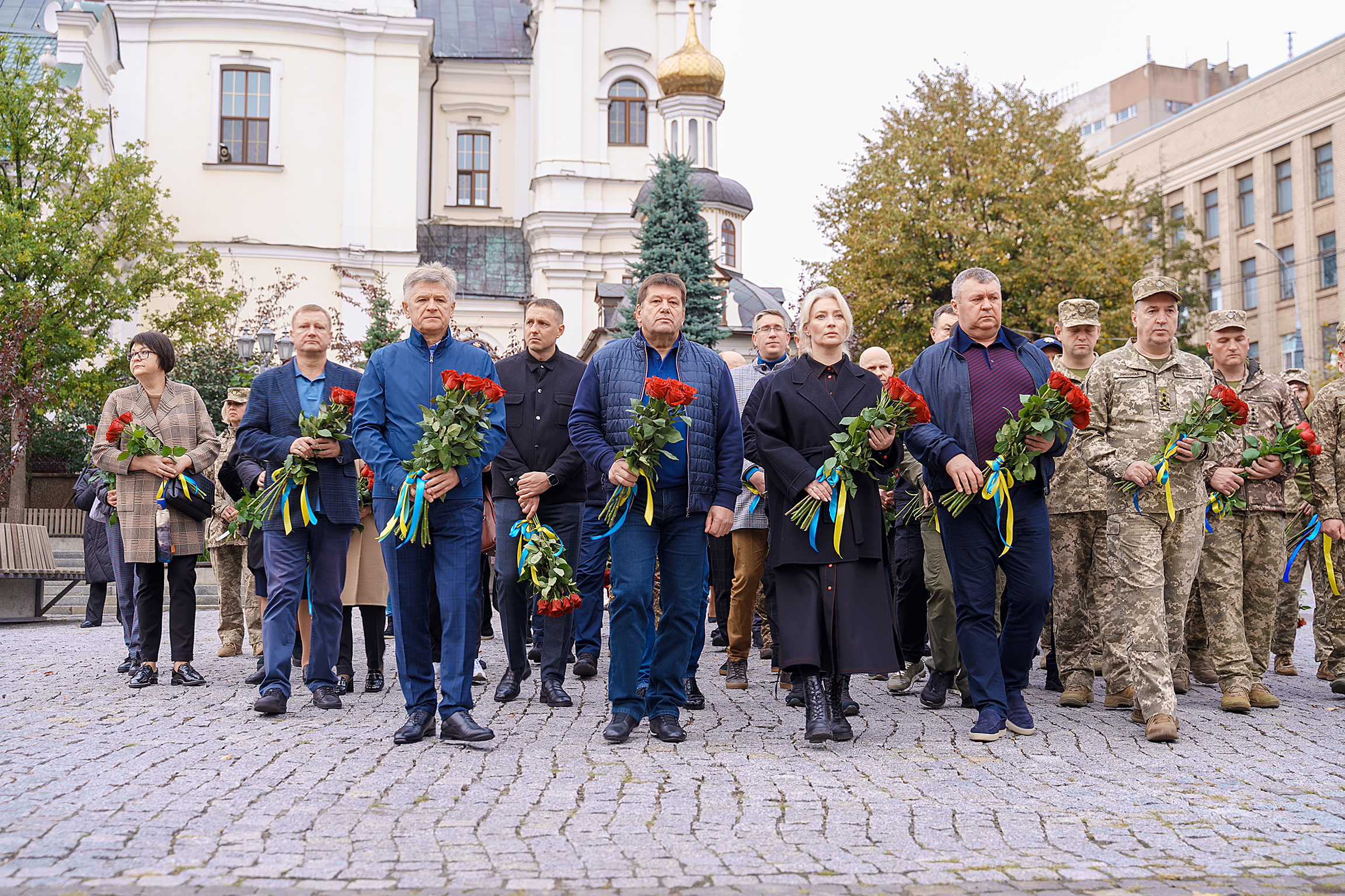 Вінничани вшановують Небесну Сотню і загиблих героїв російсько-української війни