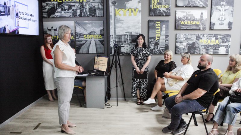 У Вінниці стартував курс з SMM для ветеранів та їхніх родин