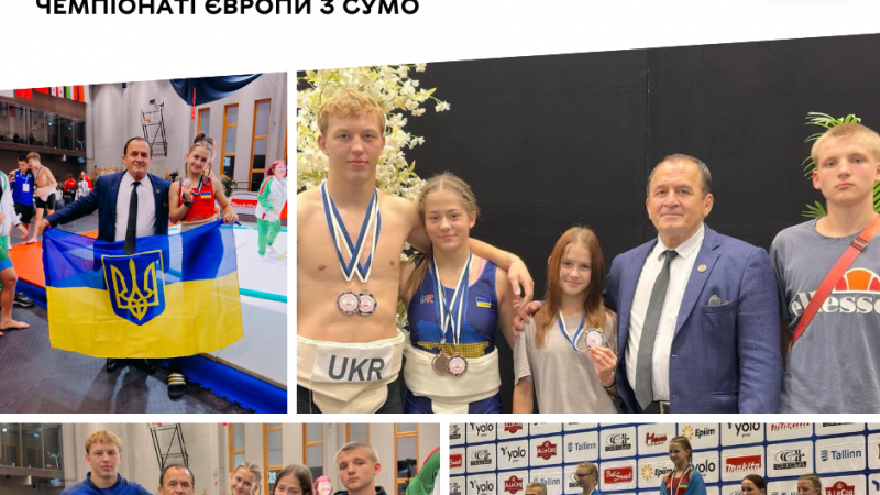 Вихованці Вінницької МДЮСШ № 5 здобули перемоги на чемпіонаті Європи з сумо