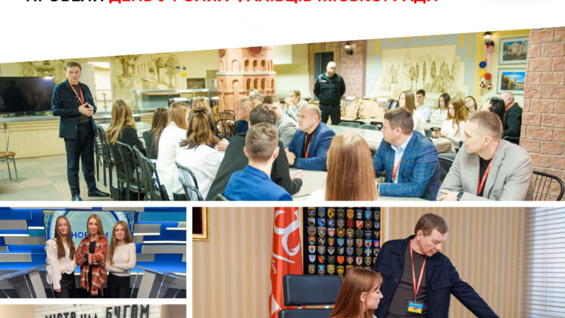 Вінницькі школярі провели день у ролі працівників міської ради