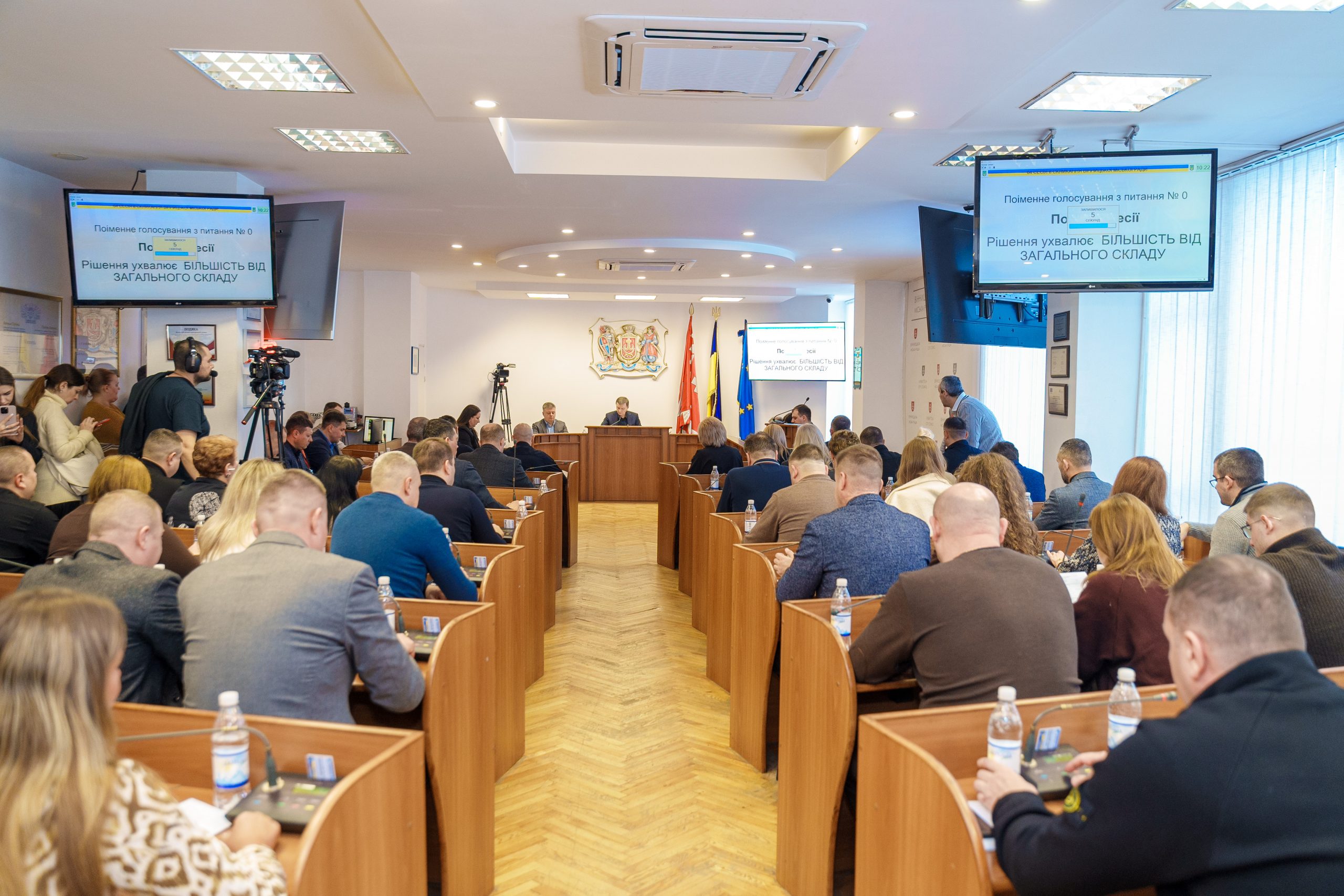 Перші бюджетні рішення міськради Вінниці — на підтримку Сил оборони