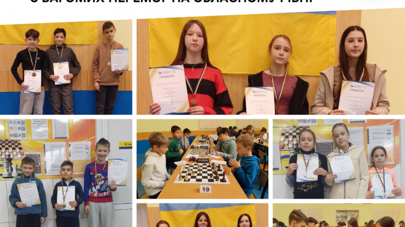 Юні шахісти з Вінниці впевнено стартували цього року на обласних змаганнях