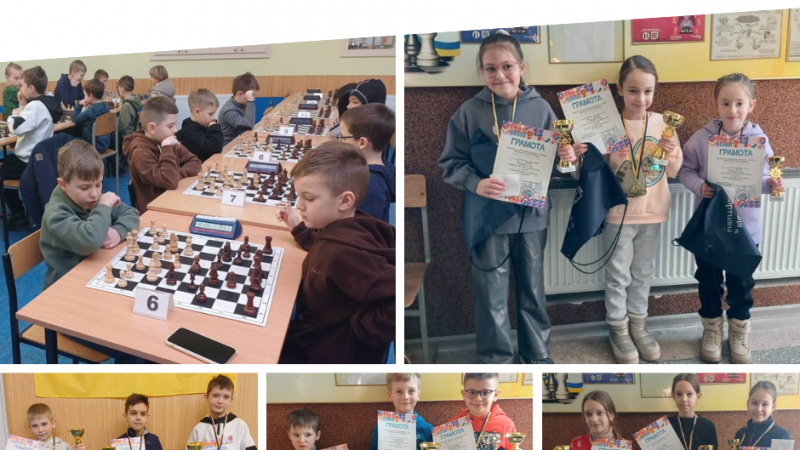 У Вінниці пройшов чемпіонат міста з шахів серед дітей